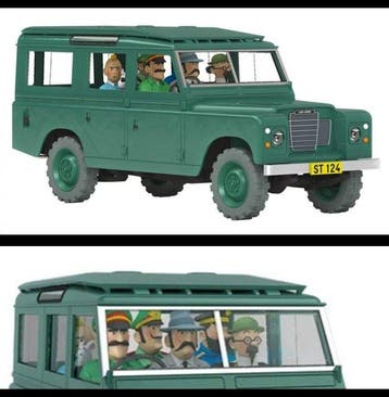 Tintin - Album Tintin et les Picaros - Le Tout Terrain, Nieuw