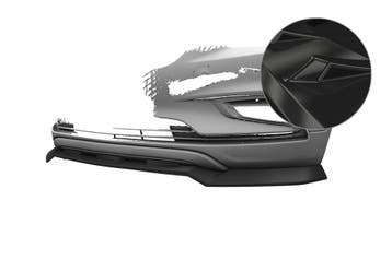Voorspoiler | Cupspoilerlip voor Opel Mokka X CSL904-G, Verzenden