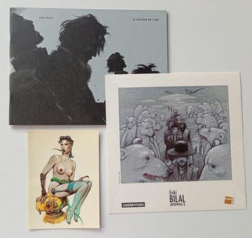 Bilal - 2x C + suppléments + signature - EO - 2 Album -, Nieuw