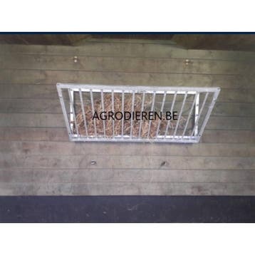 Hooiruif 120 cm met sterk spijlen - met inbegrip van 8 korte