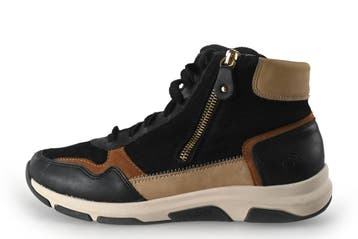 Remonte Hoge sneakers in maat 38 Zwart, Verzenden, Zwart, Remonte, Zo goed als nieuw