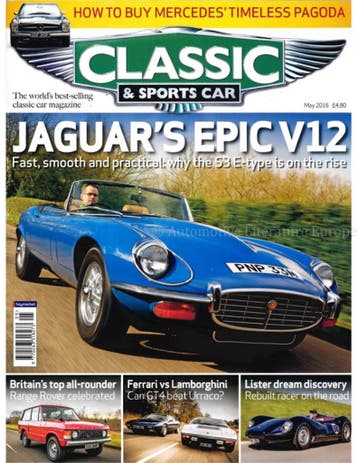 2016 CLASSIC AND SPORTSCAR MAGAZINE (05) MEI ENGELS, Nieuw
