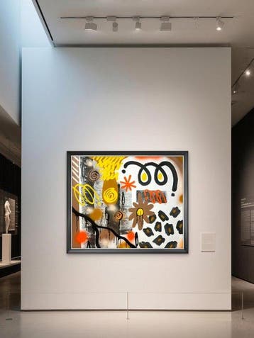 Nuno Barbedo (1983) - Urban drips (XL Size Painting)