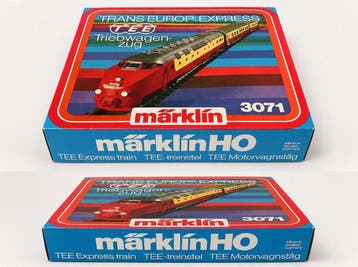 Märklin H0 - 3071 - Treinstel (1) - Trans Europ Express /, Hobby en Vrije tijd, Nieuw