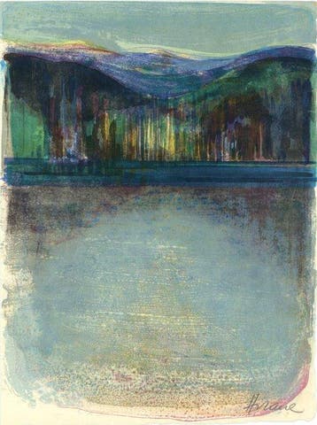 Camille Hilaire (1916-2004) - Lot de 2 lithographies sur, Antiek en Kunst