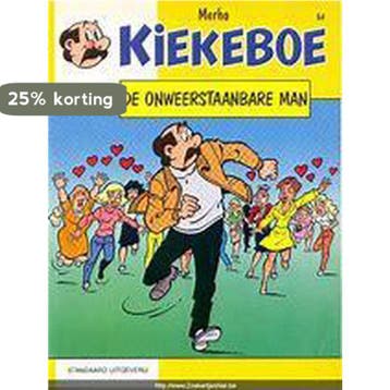 De onweerstaanbare man / De Kiekeboes / 64 9789002195587, Boeken, Stripverhalen, Verzenden, Gelezen, Merho