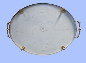 Decoratief dienblad - Limoges-keramiek