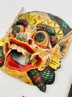 Barong Ket & Garuda - Hout - Exotische wanddecoratie -, Antiek en Kunst