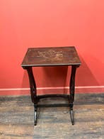 Tafel - Hout - Europa - Lakwerk Chinoiserie Bijzettafel