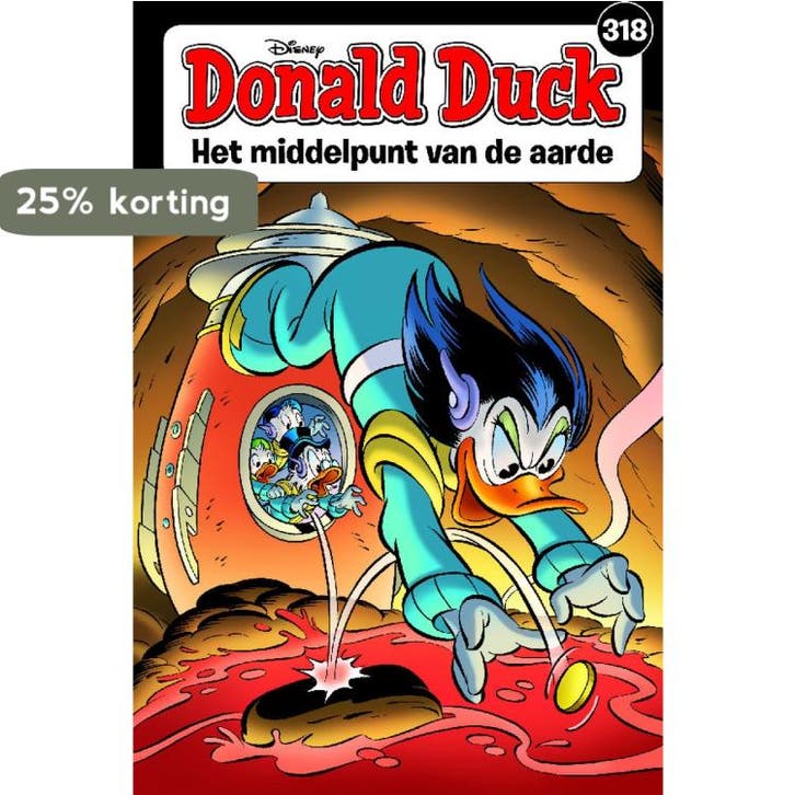 Het middelpunt van de Aarde / Donald Duck pocket - 3e reeks, Livres, BD, Envoi