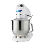 Mixer planétaire - 7 L - jusquà 2 kg de pâte - blanc, Verzenden