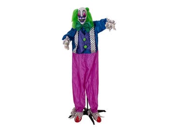 Halloween Decoratie Clown Charly Met Licht Geluid En, Nieuw