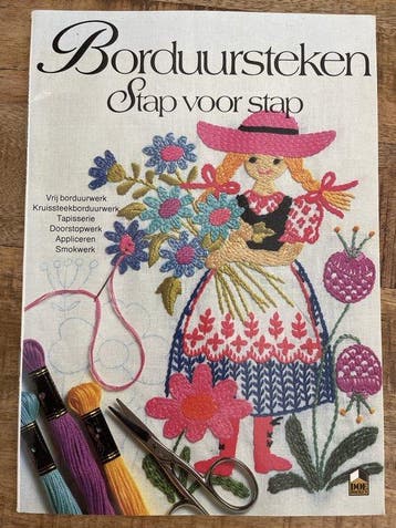 BORDUURSTEKEN STAP VOOR STAP 9789021020570 VOGUE, Boeken, Verzenden, Gelezen, VOGUE