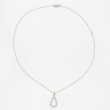 Damiani - Collier - 18 carats Or blanc Diamant (Naturelle), Nieuw