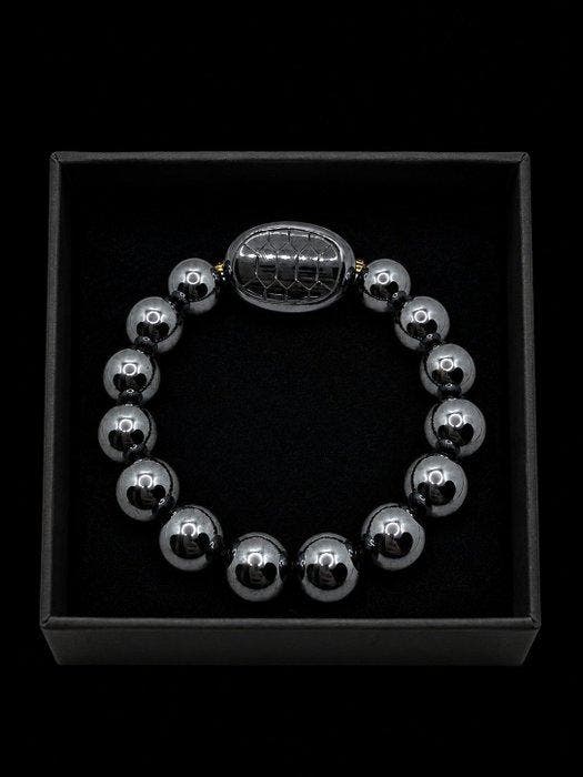 Zeer mooie armband Therahertz Schildpadensschild - Ultieme, Verzamelen, Mineralen en Fossielen
