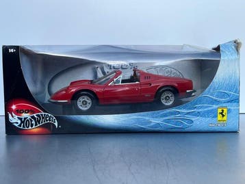 Hot Wheels 1:18 - Model sportwagen - Ferrari Dino 246 GTS -, Nieuw