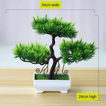 Kunst Bonsai Boom - Planten Nep Plant Plastic Decoratie, Verzenden
