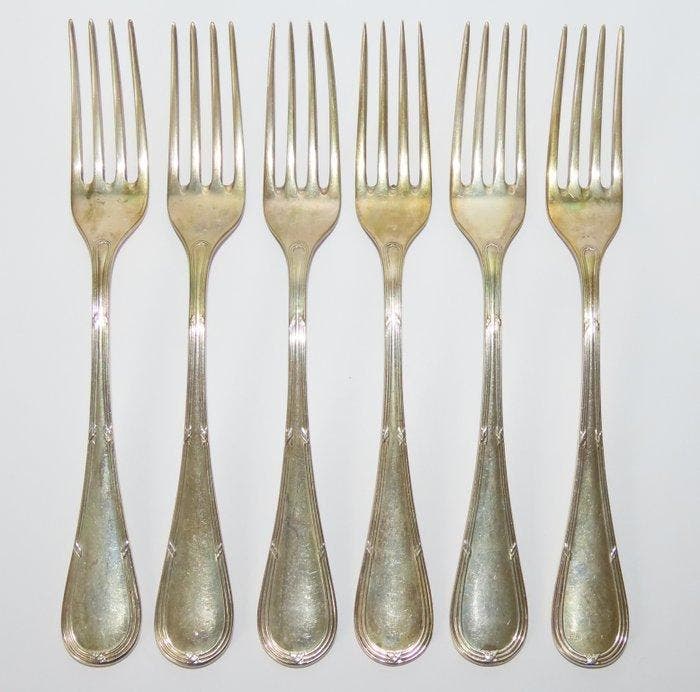 Bestekset (41) - Zilver, Verzilverd - Antiek zilveren bestek, Antiek en Kunst, Antiek | Zilver en Goud