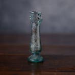 Oud-Romeins glazen zalfflesje - 11 cm, Verzamelen