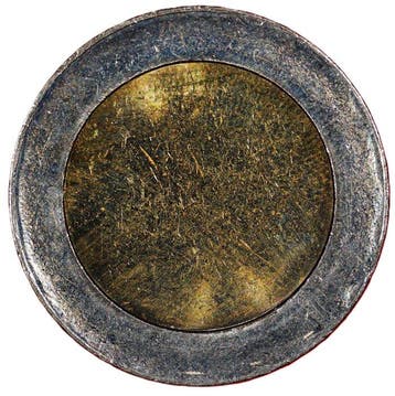 eurozone. Unstruck €2 Coin Blank / Planchet with Edge