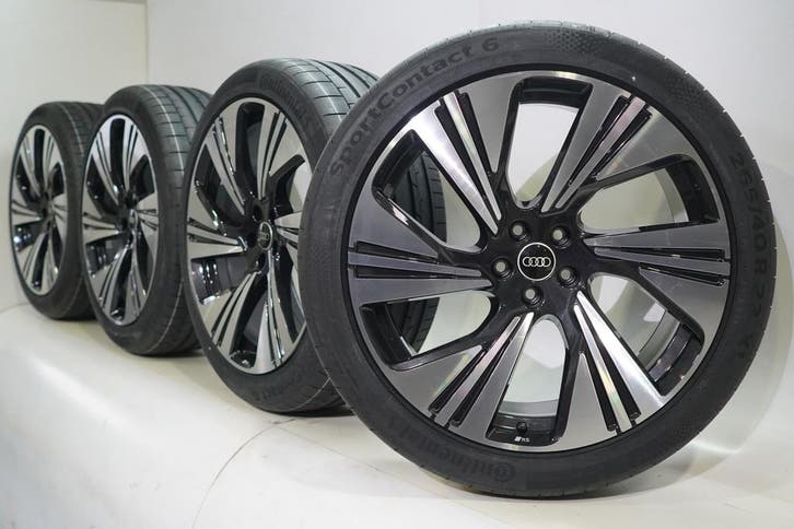 Audi e-tron GE Q8 e-tron 22 inch velgen Continental Zomerban, Auto-onderdelen, Banden en Velgen, Ophalen of Verzenden