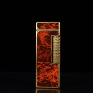 Dunhill - Lacquer Pattern Rollagas Lighter - Aansteker -, Nieuw