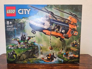 Lego Set - City - Jungle Explorer Helicopter & Jungle, Nieuw