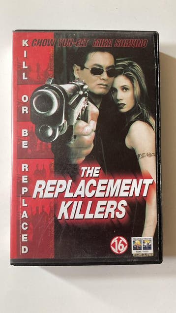 THE REPLACEMENT KILLERS (EX RENTAL) (VHS), Cd's en Dvd's, Gebruikt