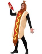 Hot dog kostuum one size, Ophalen of Verzenden, Nieuw