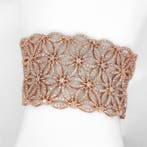 Armband - 14 karaat Roségoud - 12.31ct. tw. Roze Diamant, Nieuw