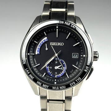 Seiko - Brightz SAGA179 Solar Radio Wave World Time Titanium