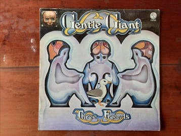 Gentle Giant - Three Friends - Early Italian LP album with, Nieuw in verpakking