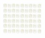 Haarspeld Haarringen 0.8cm - Dreadlock Cuffs Opengewerkt -, Nieuw