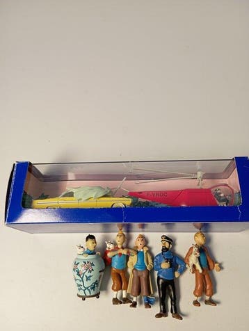 Lot Tintin : Hélicoptère et Cadillac « LAffaire Tournesol »