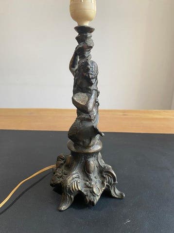 Lamp - Gepatineerd spelter (zinklegering) - Mythologische