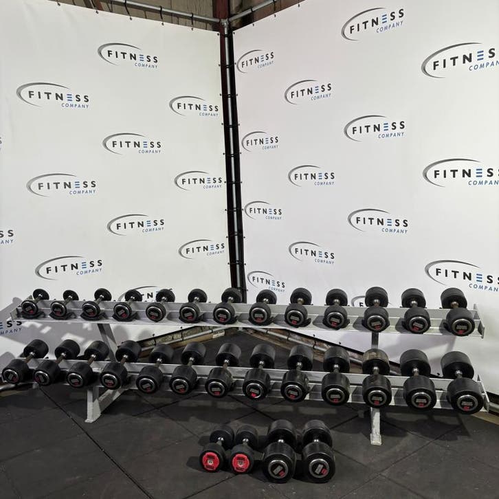 Hammer Strength Dumbell Set Incl Rek, Sport en Fitness, Fitnessapparatuur, Overige typen, Ophalen of Verzenden