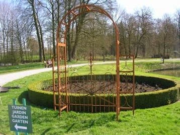 tuinpoort in smeedijzer, porte en ferre forge, Tuin en Terras, Nieuw