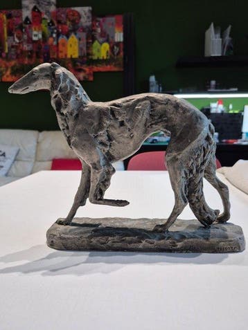 Figure en étain - Peltre, Antiquités & Art
