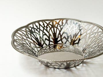 Alessi - Plateau - Métal - Petit bol ajouré