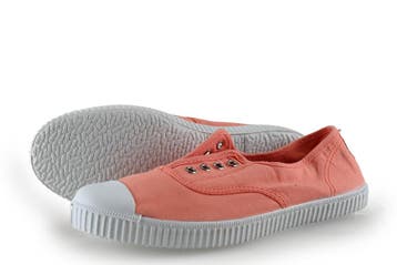 Pisamonas Instappers in maat 36 Oranje, Kleding | Dames, Schoenen, Verzenden, Instappers, Zo goed als nieuw, Pisamonas