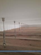 Plafondbevestiging voor staalkabel met eindstop, Verzenden, Nieuw