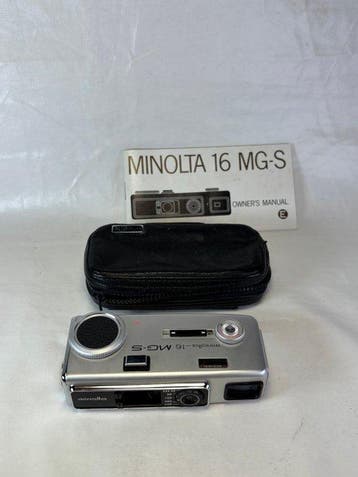 Minolta Model 16 (II ) + 16 MG- S Caméra miniature, Nieuw