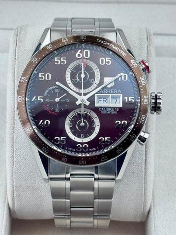 TAG Heuer - Carrera Calibre 16 Automatic Chronograph Braun