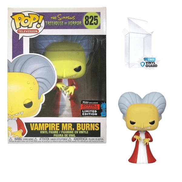 Funko Pop!  The Simpsons - Vampire Mr.Burns #825 Convention, Verzamelen, Poppetjes en Figuurtjes, Nieuw, Verzenden