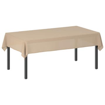 vidaXL Tafelkleed 5 st Rechthoekig Beige 140 x 260 cm, Huis en Inrichting, Verzenden, Nieuw