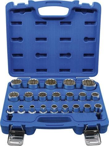 Bgs Technic Dopsleutelset 1/2, 21 delig 12 kant, Verzenden, Nieuw