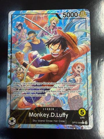 One Piece - 2 Card - Monkey D. Luffy