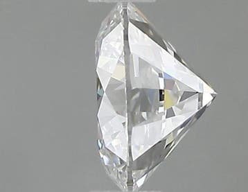 1 pcs Diamant (Naturelle) - 0.32 ct - Rond - E - IF -