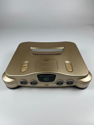 Nintendo - Nintendo 64 - Gold Toys R Us Limited Edition