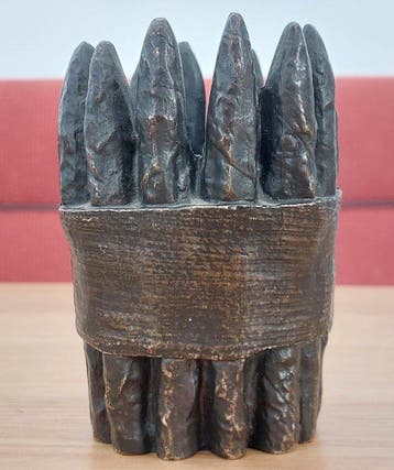 Sculpture, Presse papier - 12 cm - Bronze, Antiquités & Art